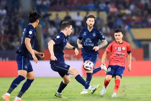 Công an Hà Nội đánh rơi chức vô địch Đông Nam Á đầy tiếc nuối. Ảnh: INT