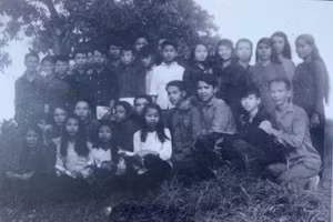 Học viên khóa năm 1972 - 1973. Ảnh: Tư liệu