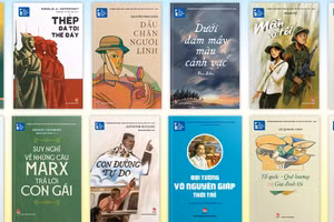 Những ấn phẩm đầu tiên của Tủ sách Thanh niên. Ảnh: NXB Kim Đồng.