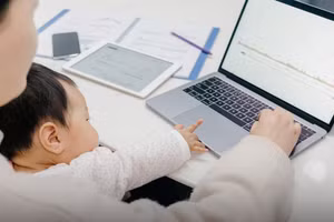 Phụ nữ có con gặp khó khăn khi quay lại làm việc.