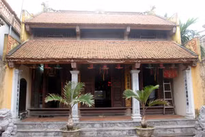 Nhà thờ Trạng nguyên Nguyễn Trực, xã Tam Hưng (Thanh Oai, Hà Nội). Ảnh minh họa: INT.