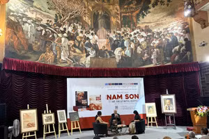 Lễ ra mắt sách nghiên cứu về họa sĩ Nam Sơn.