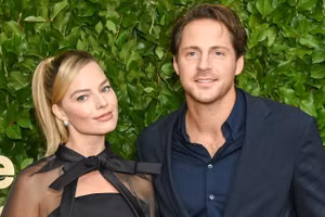 Margot Robbie và chồng Tom Ackerley đã chào đón con đầu lòng vào giữa tháng 10. Ảnh: ITN.