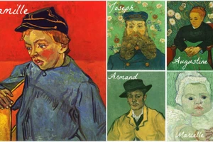 Van Gogh vẽ tổng cộng 26 bức tranh về gia đình Roulin. Ảnh: Aquesttocreate.blogspot.com - Bbc.com