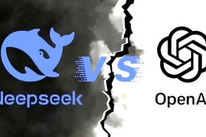 DeepSeek cho biết R1 có hiệu suất ngang bằng o1 của OpenAI. Ảnh: INT