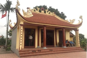 Đình Tả làng Uông Hạ - nơi thờ Trạng nguyên Trần Quốc Lặc cùng các vị đại khoa của địa phương, hiện vẫn lưu giữ nhiều giá trị văn hóa, lịch sử tiêu biểu. Ảnh tư liệu: INT.