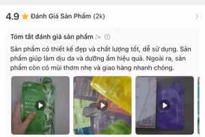Đánh giá ảo ngày càng tinh vi, người tiêu dùng cần tỉnh táo khi mua sắm online. Ảnh chụp màn hình