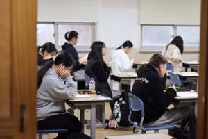 Kỳ thi Suneung nổi tiếng với độ khó cao.