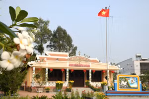 Đền thờ Nguyễn Hữu Cảnh tại phường Trấn Biên, Đồng Nai. 