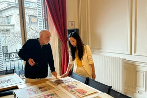 Ông Marcus Durand - con trai học giả Maurice Durand và TS Nguyễn Thị Hiệp.