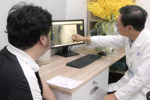 Bệnh nhân N.M.T (33 tuổi, ngụ TPHCM) hồi phục nhanh, xuất viện sớm. Ảnh: L.N