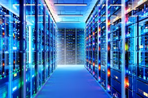 Bên trong một trung tâm dữ liệu dưới mặt đất của Google.