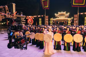 MV chọn bối cảnh tại Bắc Ninh, với các hình ảnh đặc trưng văn hóa Kinh Bắc.