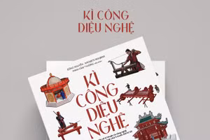 Cuốn sách 'Kì công diệu nghệ' mang đến góc nhìn khái quát về những phát minh của người Việt xưa. Ảnh: NXB Kim Đồng.