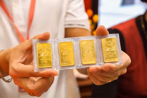 Giá vàng trong nước tiếp đà tăng. Ảnh minh họa: INT