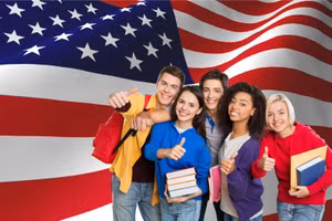 Sinh viên quốc tế theo học tại Mỹ.