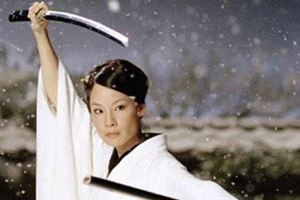 Lucy Liu trong một cảnh phim. Ảnh: ITN