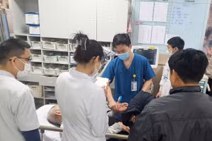 Tỷ lệ bệnh nhân đột quỵ nhập viện tăng đột biến trong và sau Tết. Ảnh: BVCC