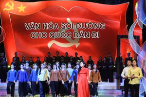 Văn hóa được xác định phát triển ngang tầm với chính trị, kinh tế, xã hội. Ảnh minh họa.