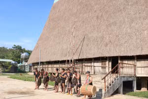 Câu lạc bộ văn hóa dân gian thôn 5 (Kon Braih, Quảng Ngãi) gìn giữ văn hóa truyền thống qua từng thế hệ.