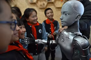 Tại Mỹ, Tesla, Boston Dynamics và Nvidia dẫn đầu cuộc cạnh tranh phát triển robot thế hệ mới. Ảnh: LA Times