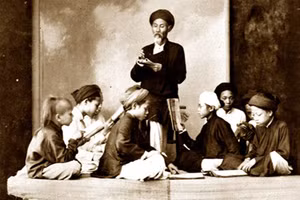 Hai chú cháu Vũ Văn Diên và Vũ Duy Tuân sau đều trở về với nghề dạy học. Ảnh minh họa: INT.