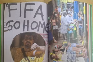 Một hình ảnh trong cuốn sách 'Việt vị'. Ảnh: Anh Sơn.