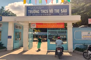 Nhiều trường có tên gọi trùng nhau sau khi sáp nhập Bạc Liêu và Cà Mau. Ảnh: Q. Mến