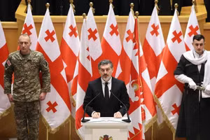 Ông Mikheil Kavelashvili nhậm chức Tổng thống Gruzia.