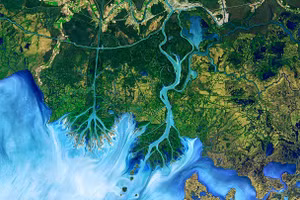 Những bức ảnh thú vị về hành tinh tuyệt đẹp của chúng ta được chụp từ Landsat 8.