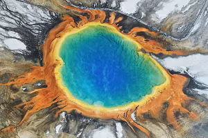 Siêu núi lửa Yellowstone mang một vẻ đẹp kỳ bí và hấp dẫn đã diễn ra 3 lần phun trào trong quá khứ.