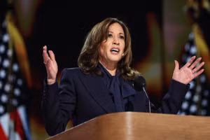 Bà Kamala Harris đang được dự đoán sẽ chiến thắng ông Donald Trump.
