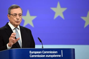 Cựu chủ tịch Ngân hàng Trung ương Châu Âu Mario Draghi 