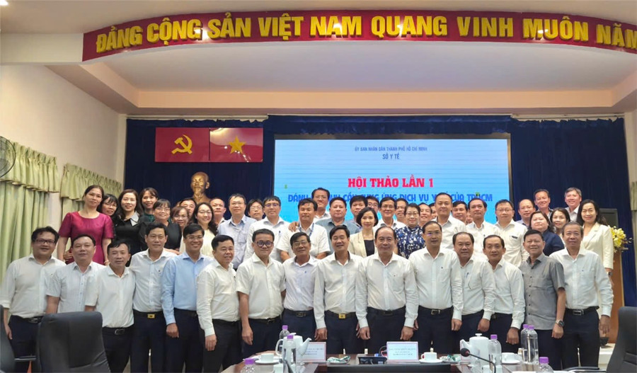 Lãnh đạo 3 Sở Y tế TPHCM, Bình Dương và Bà Rịa – Vũng Tàu tại Hội thảo lần 1 chuẩn bị cho lộ trình hợp nhất 3 sở. 8995f1f0b030056e5c21-1.jpg