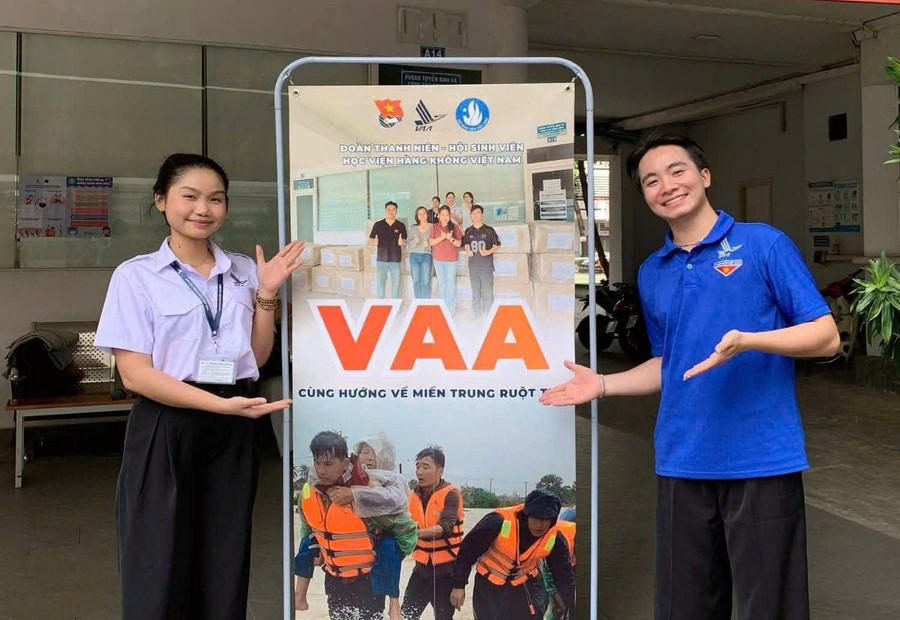 Học viện đang rà soát danh sách sinh viên tại các vùng rốn lũ để có phương án hỗ trợ ổn định cuộc sống kịp thời.