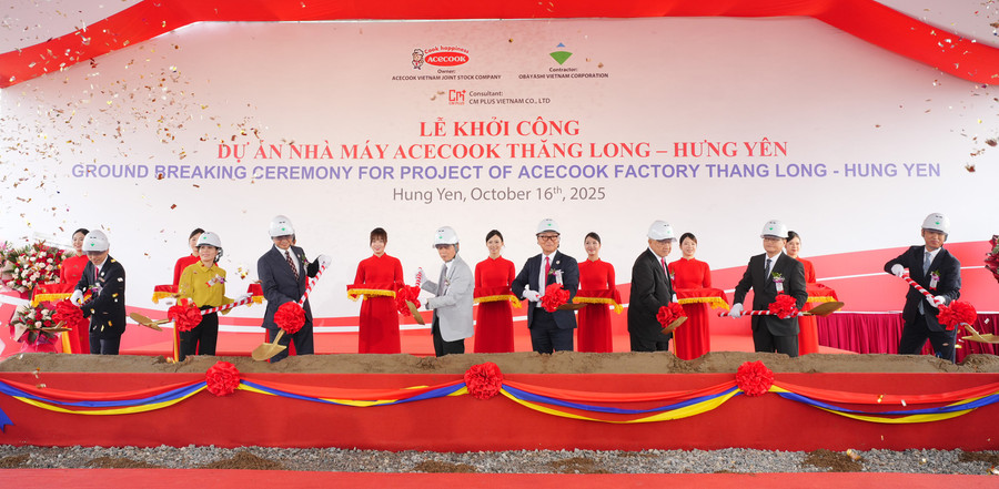 Lễ động thổ Nhà máy Acecook Việt Nam tại Khu công nghiệp Thăng Long II. hinh-2.jpg