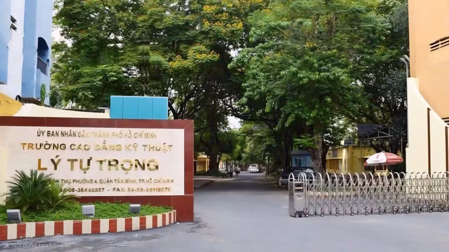 Trường Cao đẳng Lý Tự Trọng TPHCM mắc sai phạm về việc tạm thu học phí của sinh viên thuộc đối tượng được miễn, giảm học phí. 