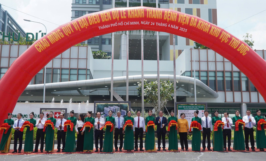 Lễ khánh thành Bệnh viện Đa khoa Khu vực Thủ Đức.