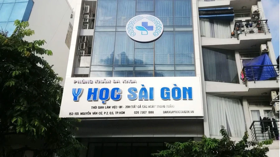 Công ty TNHH MTV Y tế Y học Sài Gòn, địa chỉ số 153-155 Nguyễn Văn Cừ, Phường 2, Quận 5 (TPHCM) bị xử phạt.