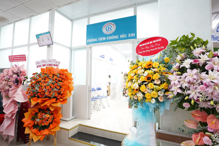 Phòng Tiêm chủng vaccine Bệnh viện Chợ Rẫy. (Ảnh: BVCC) 8.jpg