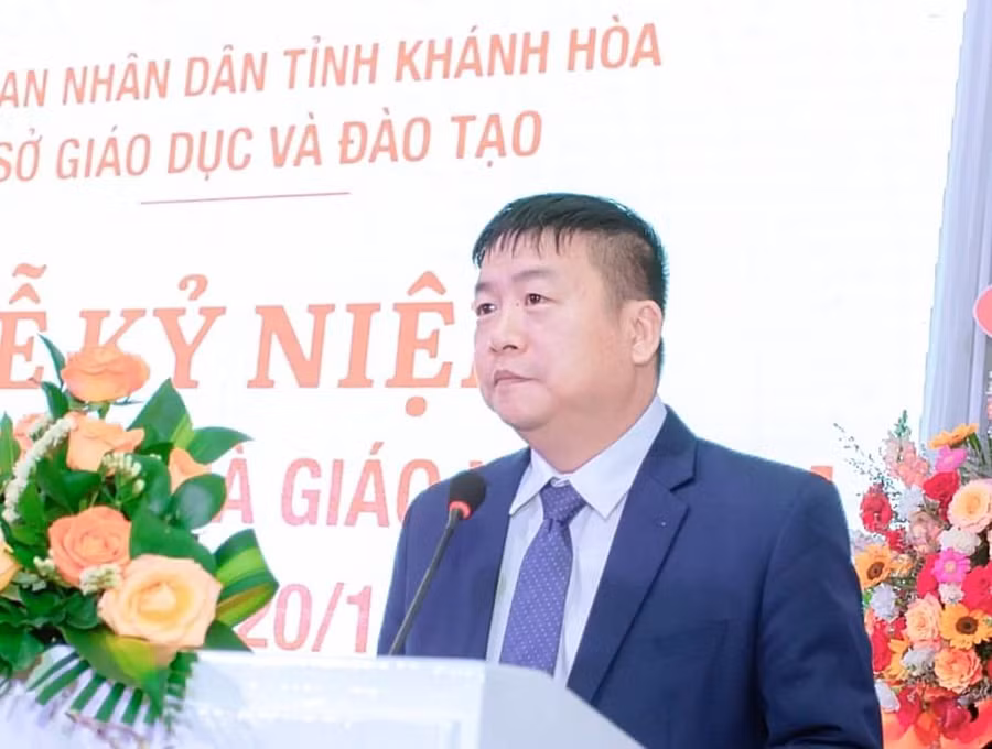 Ông Võ Hoàn Hải - Giám đốc Sở GD&ĐT tỉnh Khánh Hòa. 