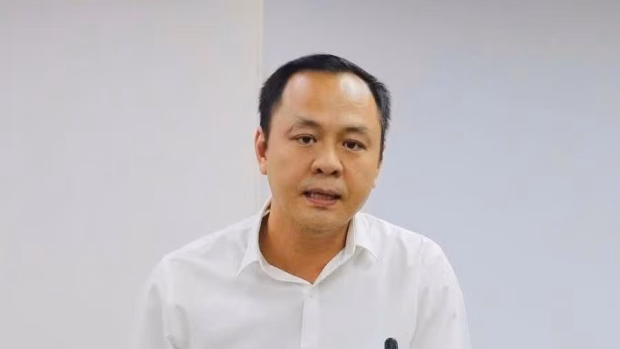 Ông Nguyễn Hải Nam, Quyền Chánh Văn phòng Sở Y tế TPHCM cung cấp thông tin cho báo chí.