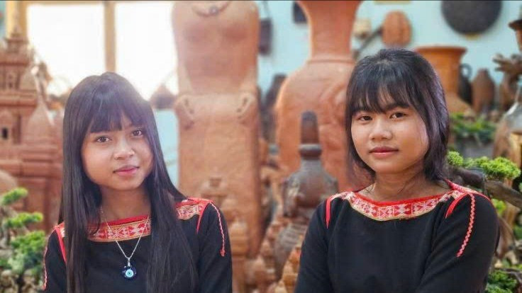 Học sinh Trường PTDT Nội trú Bắc Bình. 