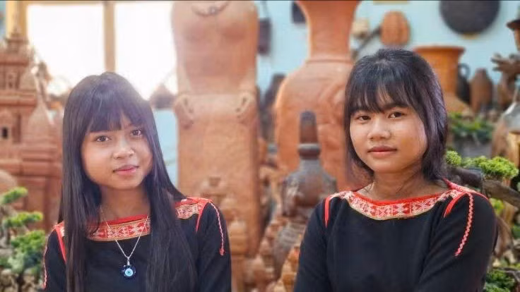 Học sinh Trường PTDT Nội trú Bắc Bình. 