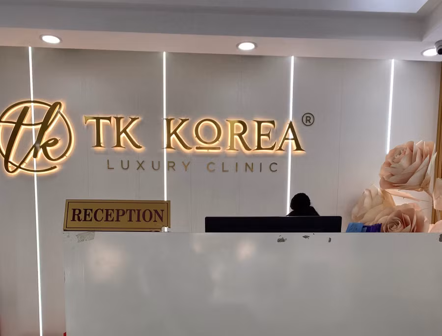 Viện thẩm mỹ Quốc tế TK Korea có địa chỉ tại số 7 Trần Quang Diệu, Phường 14, Quận 3 (TPHCM) bị đình chỉ hoạt động. (Ảnh: L.N)