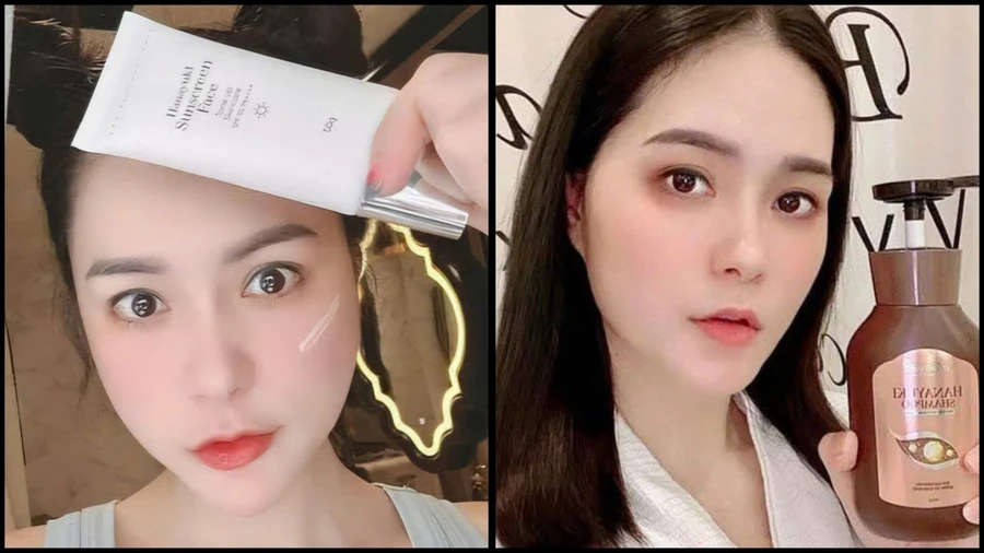 2 sản phẩm kém chất lượng do Đoàn Di Băng quảng cáo.