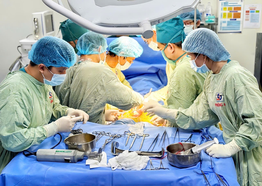 Ca chết não thứ 3 hiến tạng tại bệnh viện. 