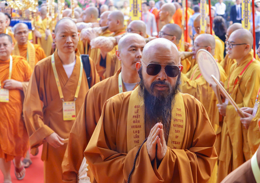 Đại lễ Vesak 2025 do Ủy ban Tổ chức Quốc tế Đại lễ Phật đản Vesak, Giáo hội Phật giáo Việt Nam đồng tổ chức. (Ảnh: L.N) fd3adf4fe1af53f10abe.jpg
