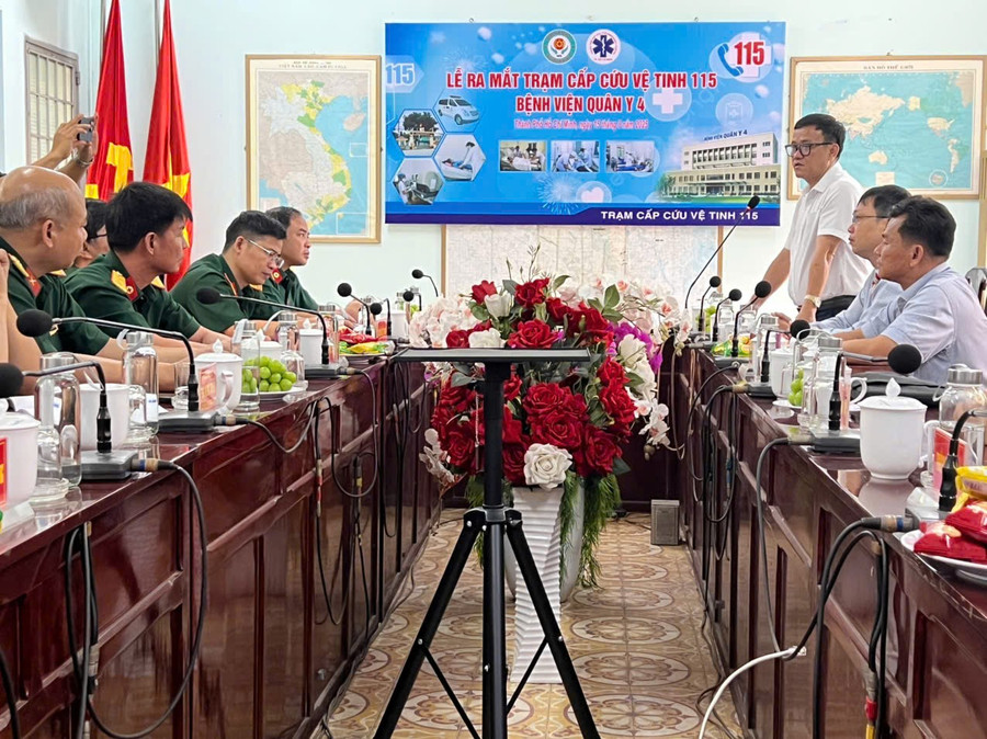 Trạm Cấp cứu vệ tinh 115 thuộc Bệnh viện Quân y 4. 1000140877.jpg
