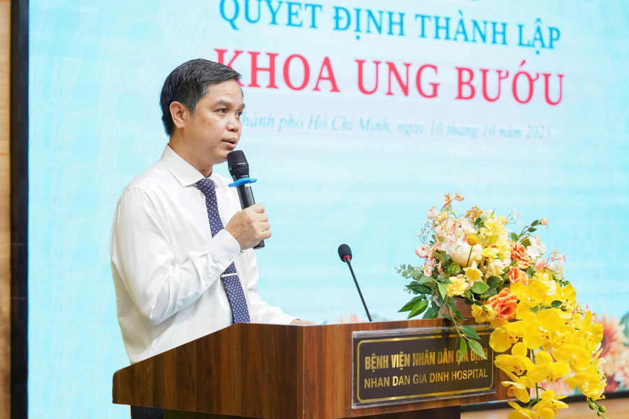 TS.BS Nguyễn Hoàng Hải - Giám đốc Bệnh viện Nhân dân Gia Định. z7101597318360-948ae06b0a9d6c368f30cbd400af4ff6.jpg